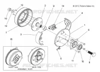 RADS, COMPONENTS, END, LEFT REAR