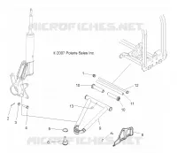 SUSPENSION, A-ARM and STREBE MOUNTING