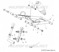 FRONT Drehmomentarm