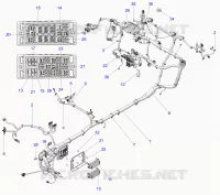ELEKTRIC, WIRE HARNESS, CHASSIS