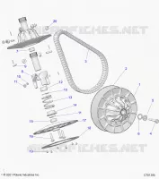 ANTRIEB, SECONDARY CLUTCH