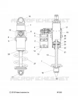SUSPENSION, FRONT SHOCK TRACK