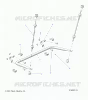 SUSPENSION, REAR STABILISATORSTANGE