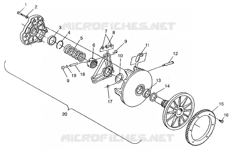 Antriebskupplung WIDETRAK LX 0972065 and  EUROPEAN WIDETRAK LX E972065 (4938223822B014)