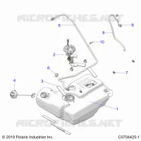 KRAFTSTOFFSYSTEM, FUEL TANK EVAP