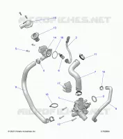 MOTOR, WATERPUMP AND BYPASS
