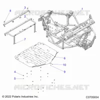 CHASSIS, MAIN RAHMEN