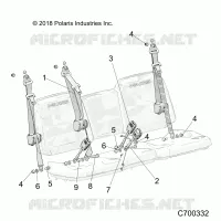 SITZ BELT AND MOUNTING