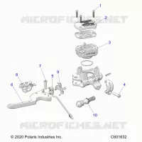 BRAKES, MASTER CYLINDER ASM.