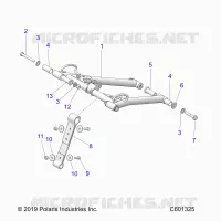 SUSPENSION, FRONT DREHMOMENTARM