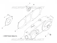 CRANKCASE COVER, LH
