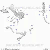 BRAKES, BRAKE PEDAL AND MASTER CYLINDER