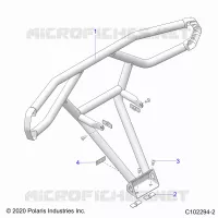 KAROSSERIE HINTEN BUMPER, TRAIL