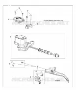 VORDERBREMSE BRAKE LEVER AND MASTER CYLINDER