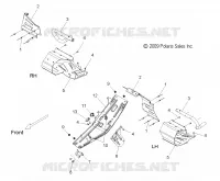 CHASSIS, CLUTCH GUARD AND FUßSTÜTZES