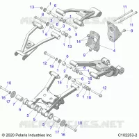 HINTERRADAUFHÃ„NGUNG CONTROL ARM MOUNTING