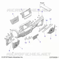 INSTRUMENTENTAFEL LOWER
