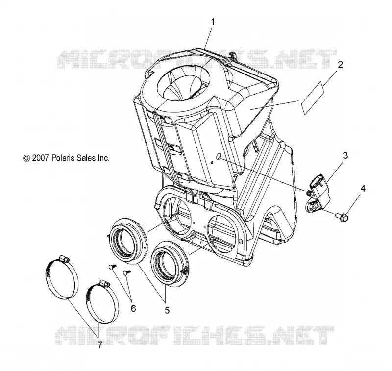 MOTOR, LUFTEINLASS SYSTEM