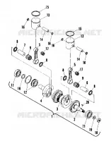 PISTON AND KURBELWELLE (400) (4909500950034A)