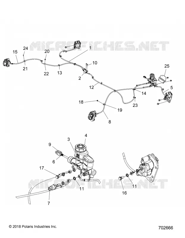 BRAKES, LINES AND MASTER CYLINDER