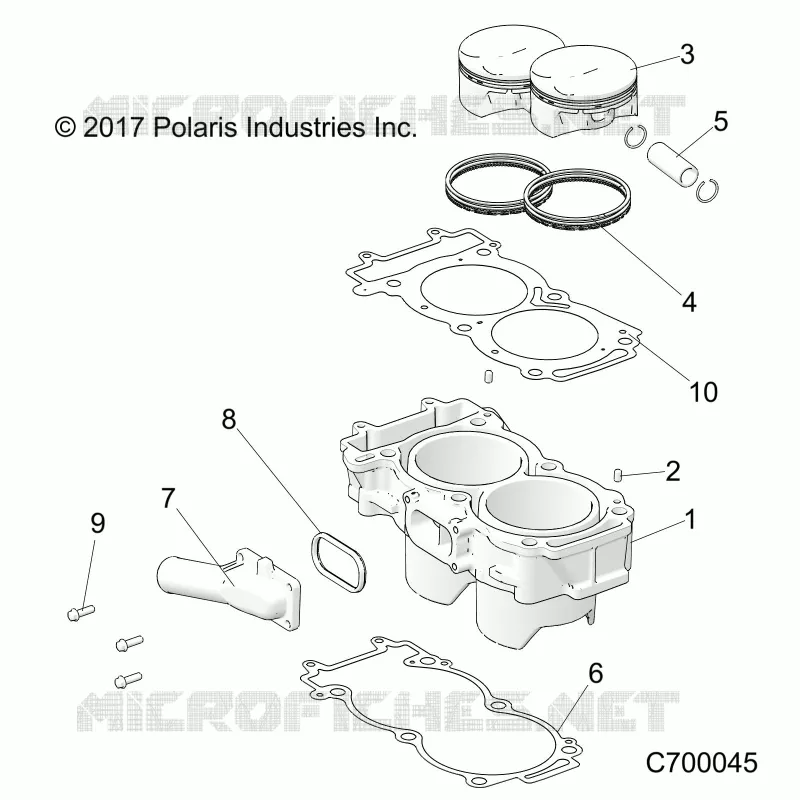 ZYLINDER AND PISTON