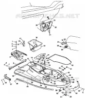 HULL   BODY HURRICANE B974473 AND INTL. HURRICANE I974473 (4941044104A005)