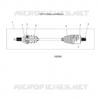 ANTRIEB, DRIVE SHAFT, FRONT