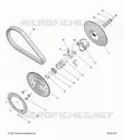 ANTRIEB, SECONDARY CLUTCH