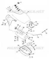 Front-Einschubfach SL 780 B974088 and Intl. SL 780 I974088 (4940924092A008)