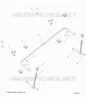 SUSPENSION, FRONT STABILISATORSTANGE