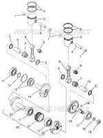 KOLBEN   KURBELWELLE WIDETRAK LX 0962064 AND EUROPEAN WIDETRAK LX E962064 (4931643164C011)