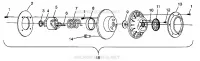 angetriebene Kupplungs ASSEMBLY 440 XCR 0941760 (4925182518024A)