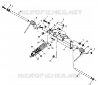 HINTER Drehmomentarm WIDETRAK LX 0982065 and EUROPEAN WIDETRAK LX E982065 (4943884388B007)