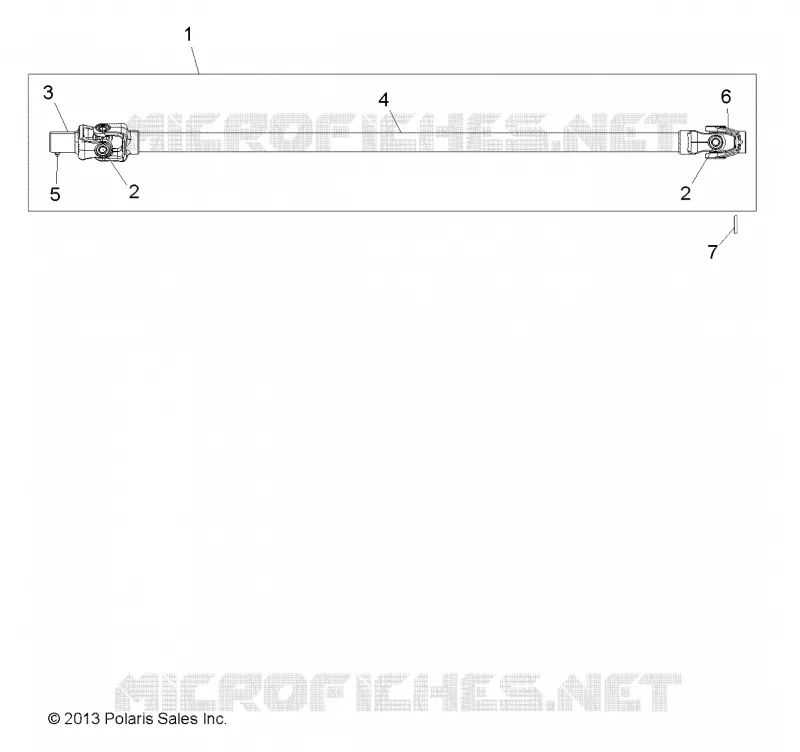 DRIVE TRAIN, FRONT KARDANWELLE