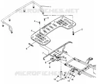 HINTER RACK MOUNTING SPORTSMAN 500 W969244 (4936093609A008)