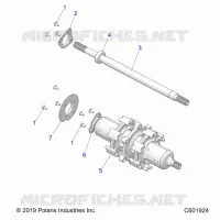 DRIVE TRAIN, JACKSHAFT AND ANTRIEBSWELLE