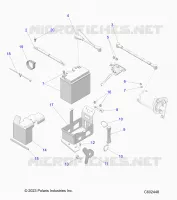 ELEKTRIC, BATTERY BOX ASM.