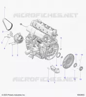 ENGINE, GENERATOR, FLYWHEEL, AND STARTER