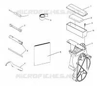 TOOL KIT  500 EFI 0952774, EFI SKS 0952574,   EFI SKS PT 0952974, AND EUROP (4929052905C009)