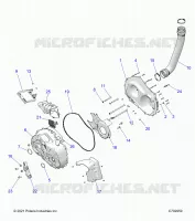 ANTRIEB, CLUTCH COVER AND DUCTING