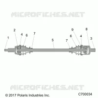 ANTRIEB, FRONT HALF SHAFT