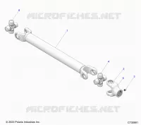 ANTRIEB, REAR PROP SHAFT