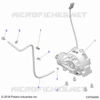 ANTRIEB, FRONT GEARCASE MOUNTING