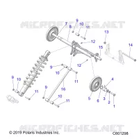 SUSPENSION, HINTER DREHMOMENTARM