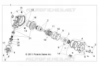 ANTRIEB, FRONT GETRIEBEGEHÄUSE INTERNALS