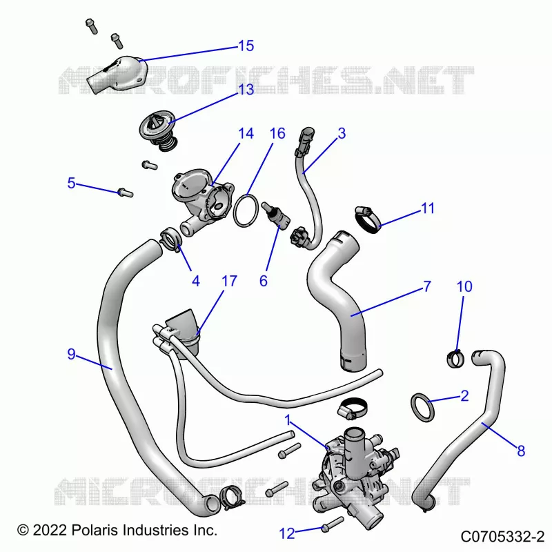 MOTOR, WATERPUMP AND BYPASS