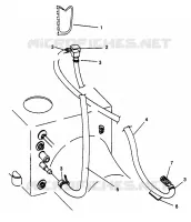 WASSER SIPHON SLTX B964590 and Intl. SLTX I964590 (4935783578B008)