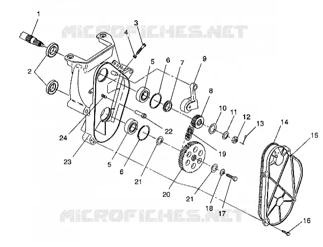 KETTENKASTEN ASSEMBLY TRAIL/0930761 AND  TRAIL DELUXE/0930243 (4923222322018A)