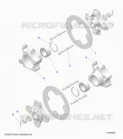 SUSPENSION, HECKTRÃ¤GER AND HUB