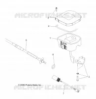 LENKUNG, KONTROLLEN, DROSSELN ASM. and CABLE
